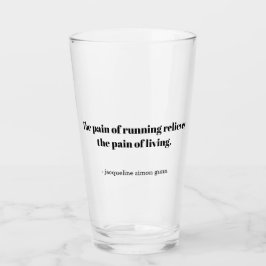 An inspirational quote for runners glaskopp
