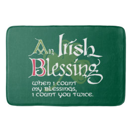 An Irish Blessing Badrumsmatta