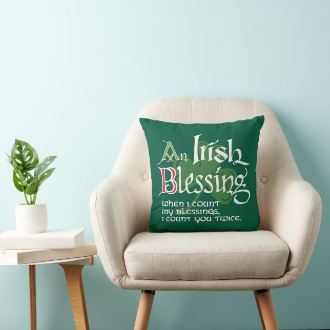 An Irish Blessing Kudde (Stol)