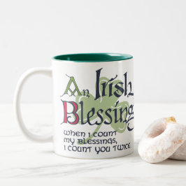 An Irish Blessing Två-Tonad Mugg