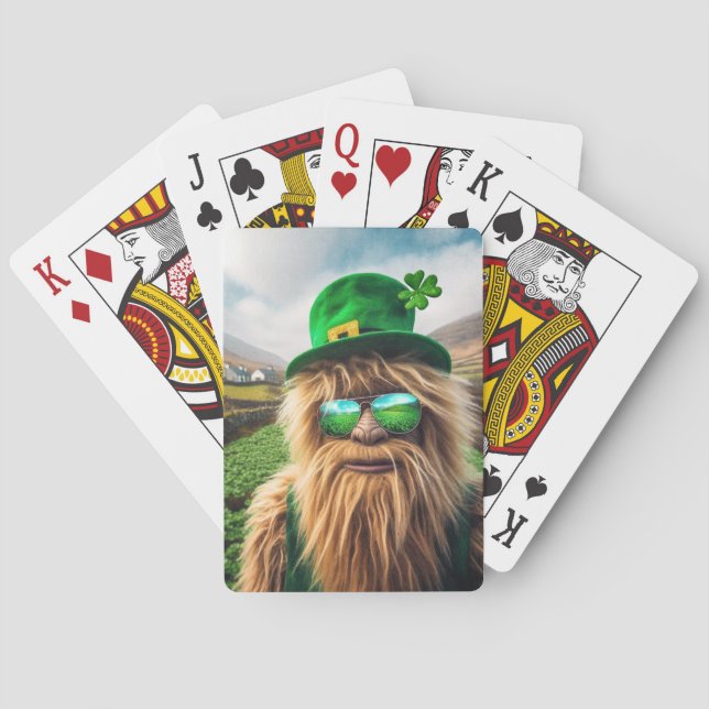 An Irish Sasquatch Casinokort (Baksidan)