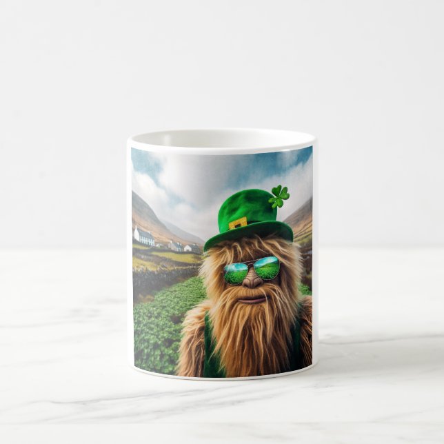 An Irish Sasquatch Kaffemugg (Center)