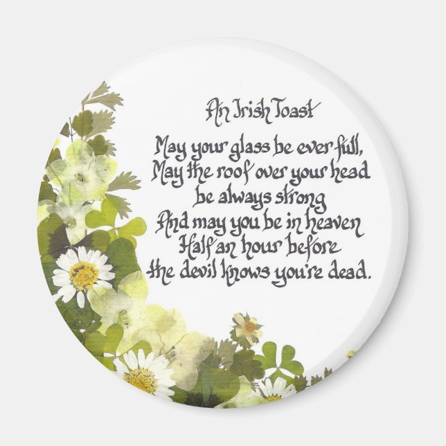 An Irish Toast Magnet (Framsidan)