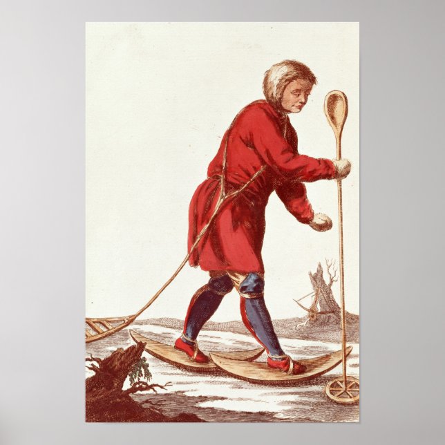 An Ostiak Hunting Ermine Poster (Framsidan)