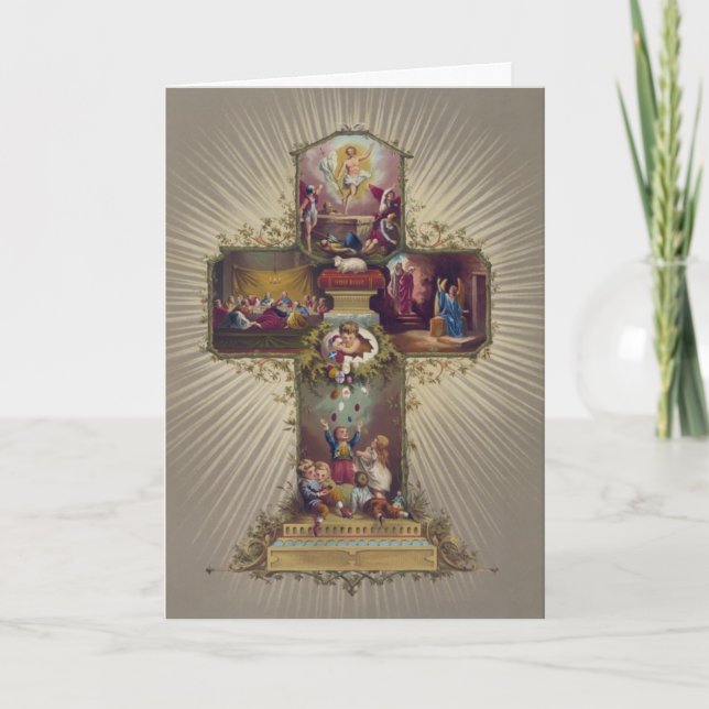 An Påsk Prayer Helgkort (Framsida)
