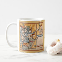 An Tidigt Martyrdom of St Thomas Becket in Art Kaffemugg