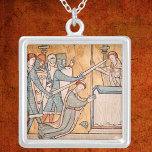 An Tidigt Martyrdom of St Thomas Becket in Art Silverpläterat Halsband<br><div class="desc">OBSERVERA: Med tanke på hur komplex utformningen är fungerar den stora storleka modellen bäst. I Bures, Normandie, hade Henry II, Kung i England, vid sin 1170-juldomstol slagit följande: "Vilka eländiga drönare och förrädare har jag närt och uppfostrat i mitt hushåll som lät sin Herre behandlas med ett sådant skamligt förakt...</div>