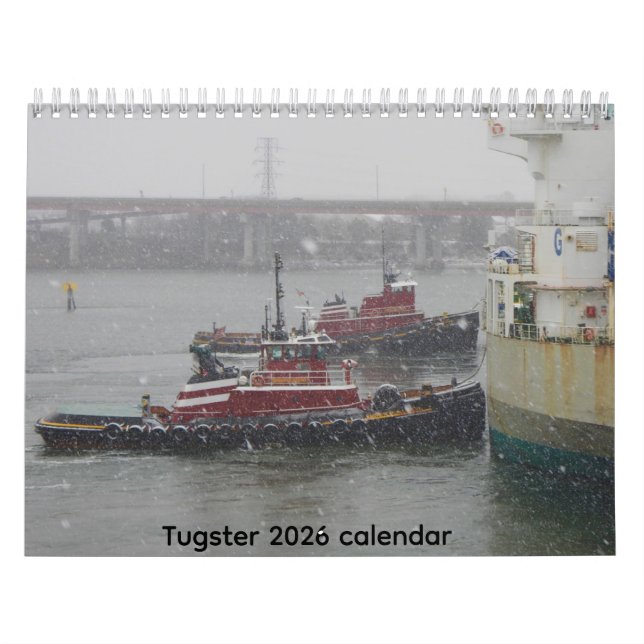 An unusual maritime themed calendar kalender (Omslag)