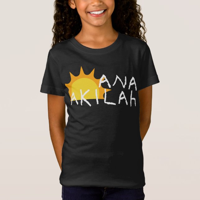ANA AKILAH. T SHIRT (Framsida)