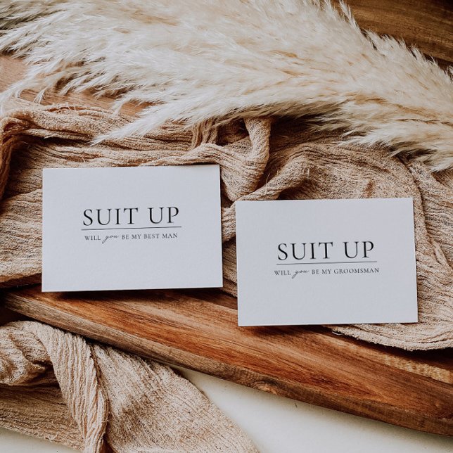 ANA | Folded Wedding Party Proposal Card Tack Kort (Skapare uppladdad)