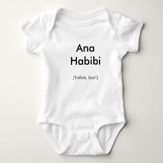 Ana Habibi, [Yallah, bosien!] Tee