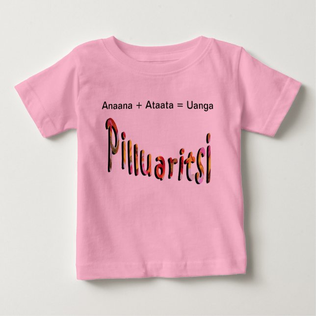 Anaana + Ataata = Uanga Grönland T Shirt (Framsida)