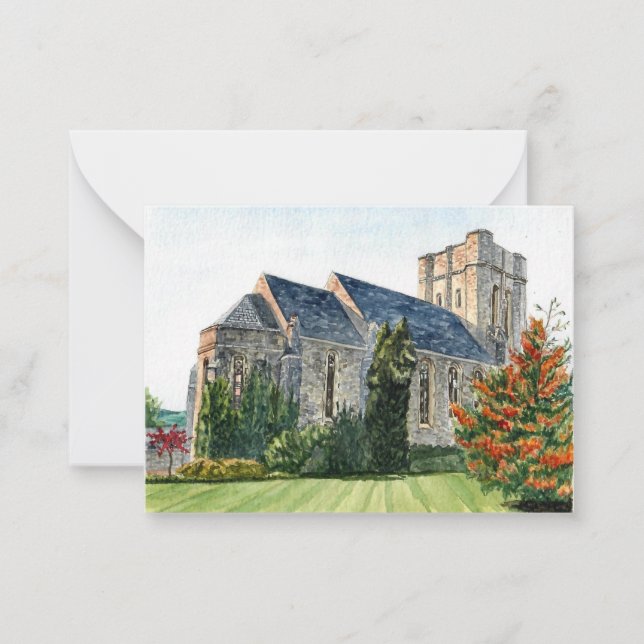 Anabel Taylor Chapel, Cornell Universiteten Flat Anteckningskort (Framsida)
