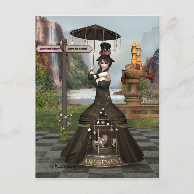 Anabella's Amusement Postcard Vykort (Framsida)