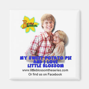 Anabelle & Ken "ordstäv" magnet