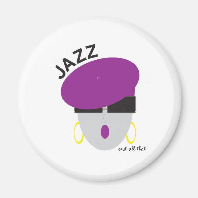 AnabelNY "Jazz" Magnet (Framsidan)