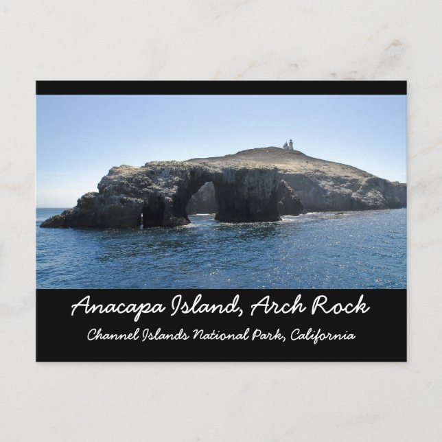 Anacapa (Arch Sten) Vykort (Framsida)