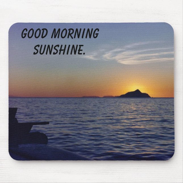 Anacapa bra morgonSunshine. Musmatta (Framsidan)