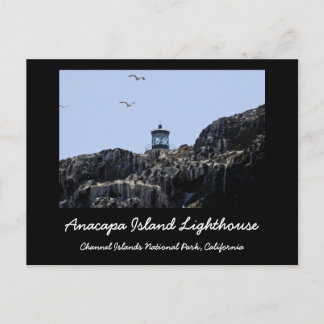 Anacapa Island fyr Vykort