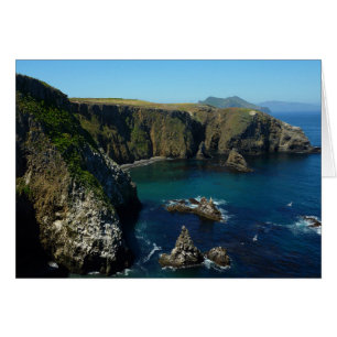 Anacapa Island i Channel Islands National Park Hälsningskort