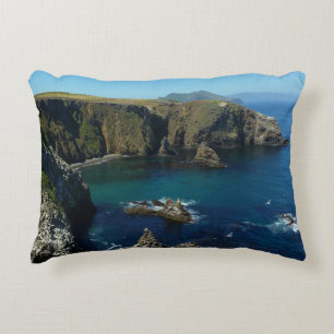 Anacapa Island Scenic vy från Channel Islands Prydnadskudde