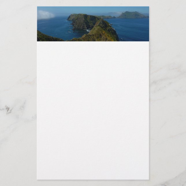 Anacapas Inspiration Point I i Channel Islands Brevpapper (Framsida)