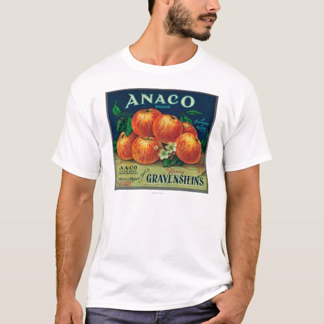 Anaco Apple lådaetikett Tröja (Framsida)