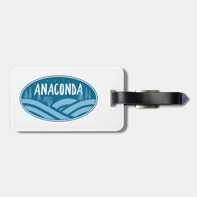 Anaconda Montana Outdoor Bagagebricka (Baksida Vågrät)
