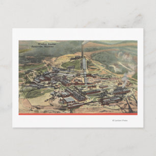 Anaconda, Montana - Washoe Smelter View från Vykort