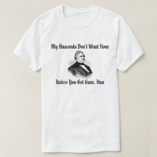 Anacondaen planerar skjortan - inbördeskrighumor t-shirt