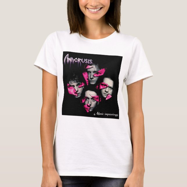 Anacrusis - Manic Impressions album 1991 T Shirt (Framsida)