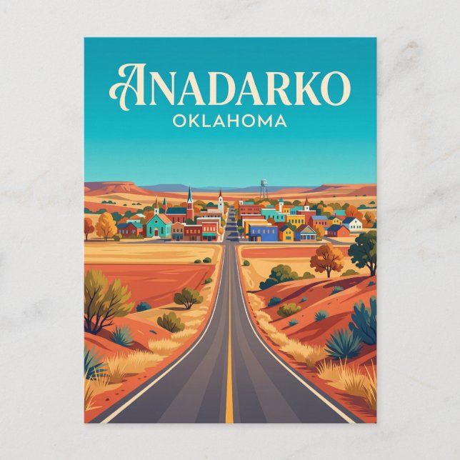 Anadarko USA Vykort (Framsida)