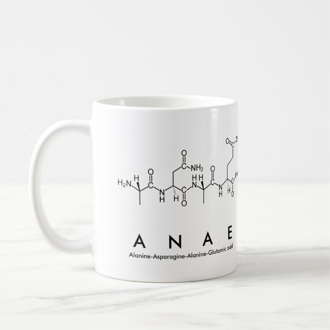 Anae peptide namn mugg (Vänster)