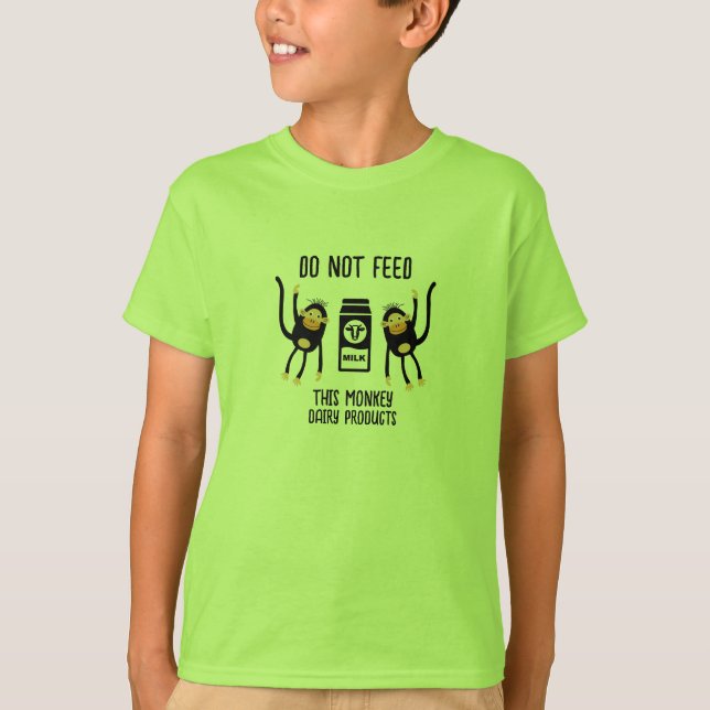 Anafylaxi Kids Allergivarningar T Shirt (Framsida)