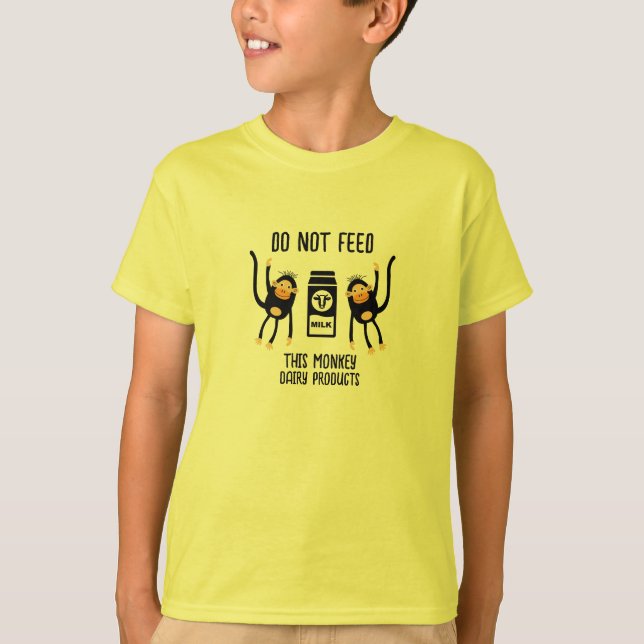 Anafylaxi Kids Allergivarningar T Shirt (Framsida)