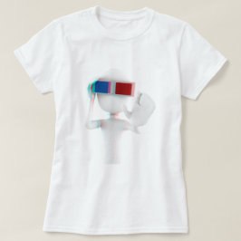 anaglyph för man 3d tee shirt