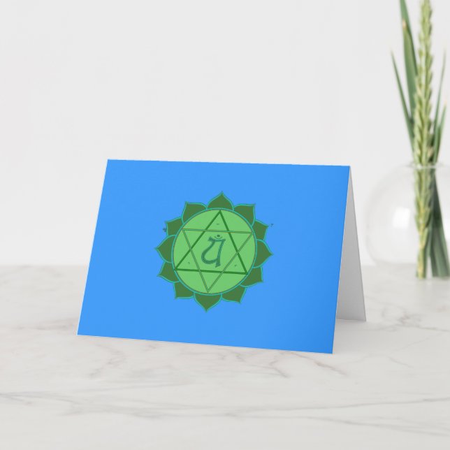 Anahata Chakra kort (Framsida)