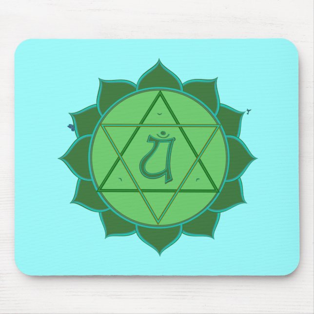 Anahata Chakra Mousepad Musmatta (Framsidan)