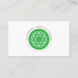 Anahata Heart Chakra Affärskort Visitkort