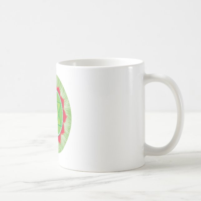 Anahata Heart White 325 ml Classic White Mugg (Höger)
