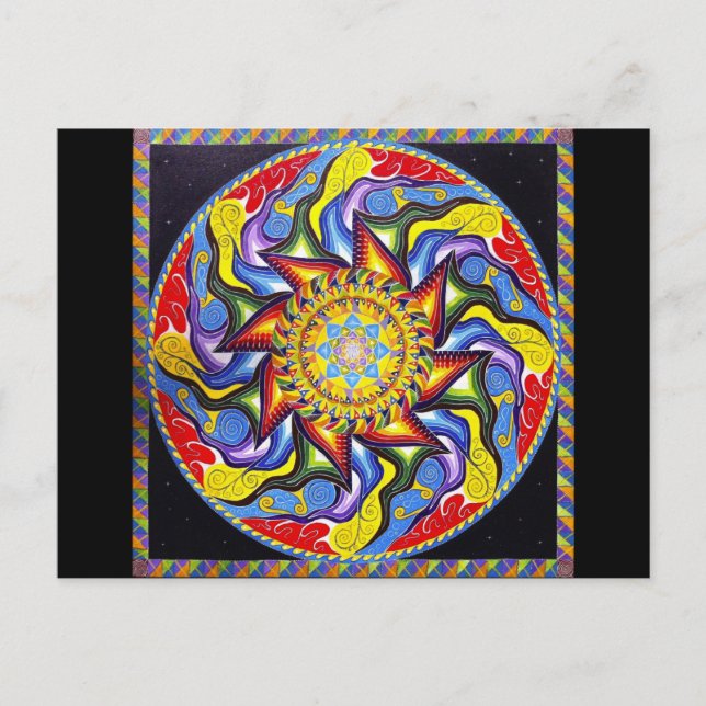 Anahata Pinata Postcard Vykort (Framsida)