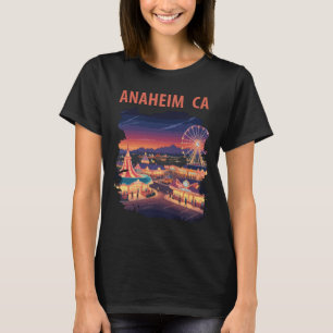Anaheim California Pir Neon Resa T Shirt