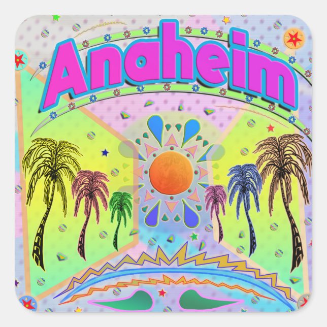 Anaheim Calm Desire Klistermärke (Framsida)