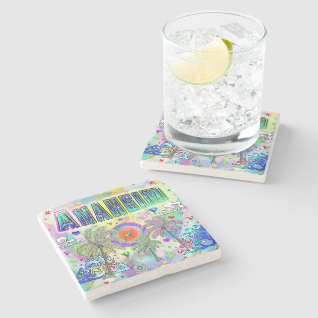 Anaheim Deep Dream Coaster Stenunderlägg (Sidan)