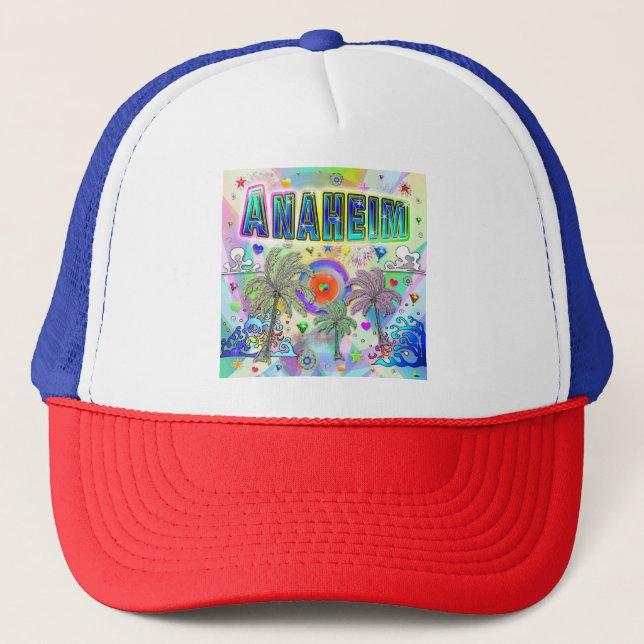 Anaheim Deep Dream Hatt Keps (Framsida)
