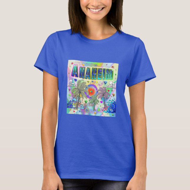 Anaheim Deep Dream T-Shirt (Framsida)
