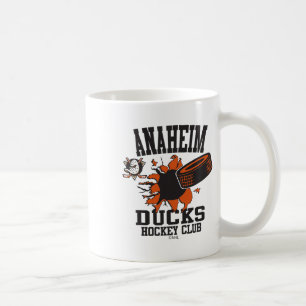 Anaheim Ducks Hockey Puck Burst Officiellt Licensi Kaffemugg