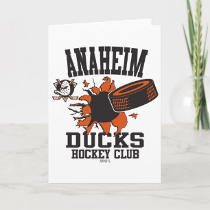 Anaheim Ducks Hockey Puck Burst Officiellt Licensi Kort