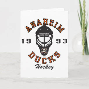Anaheim Ducks ishockeymask vit officiellt licensie Kort