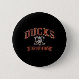 Anaheim Ducks Vintage Hockey Svart Nhl Officiellt  Knapp